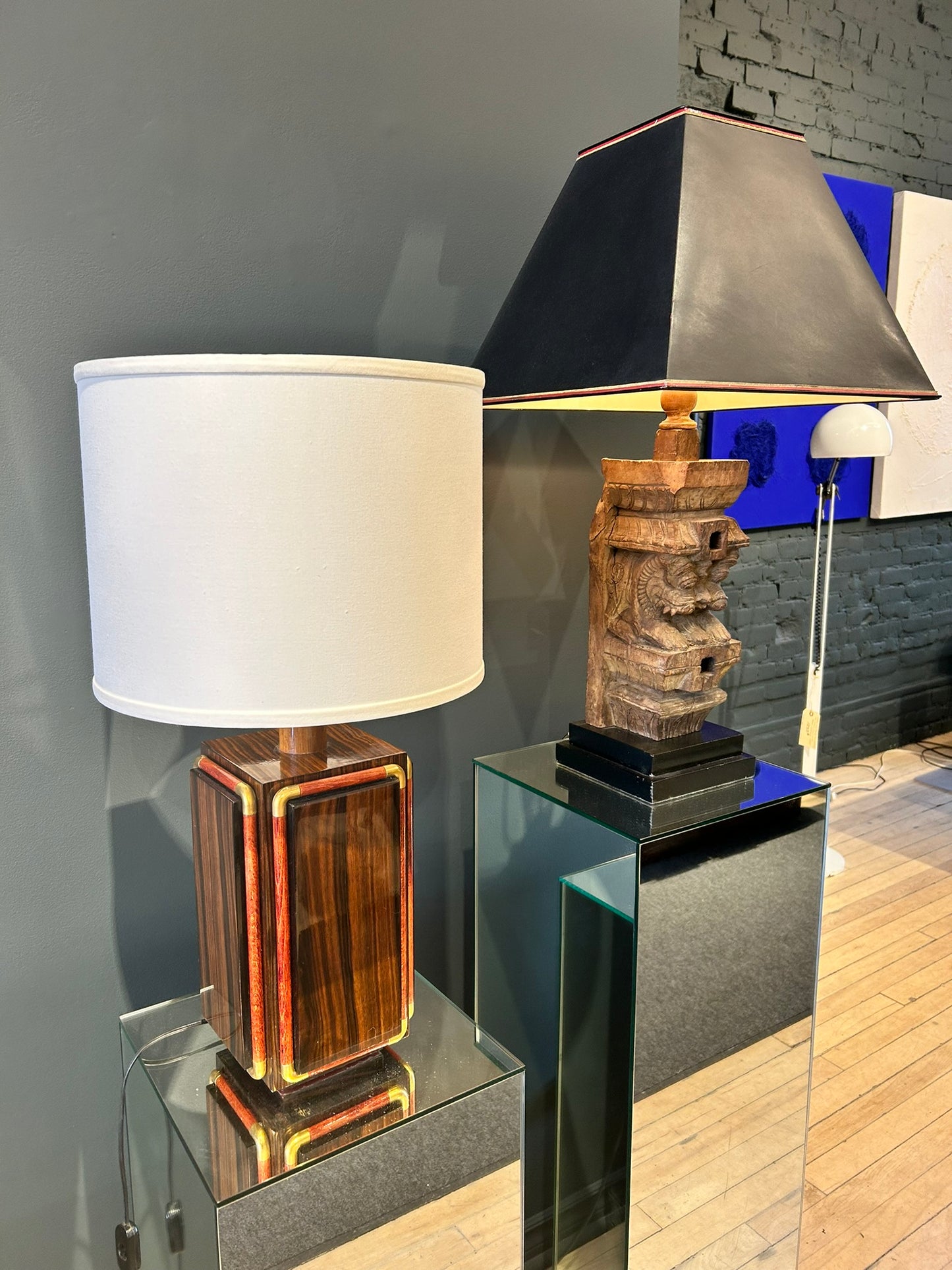 Lampe Paolo Baracchia pour Roman Deco - Italie 1970s