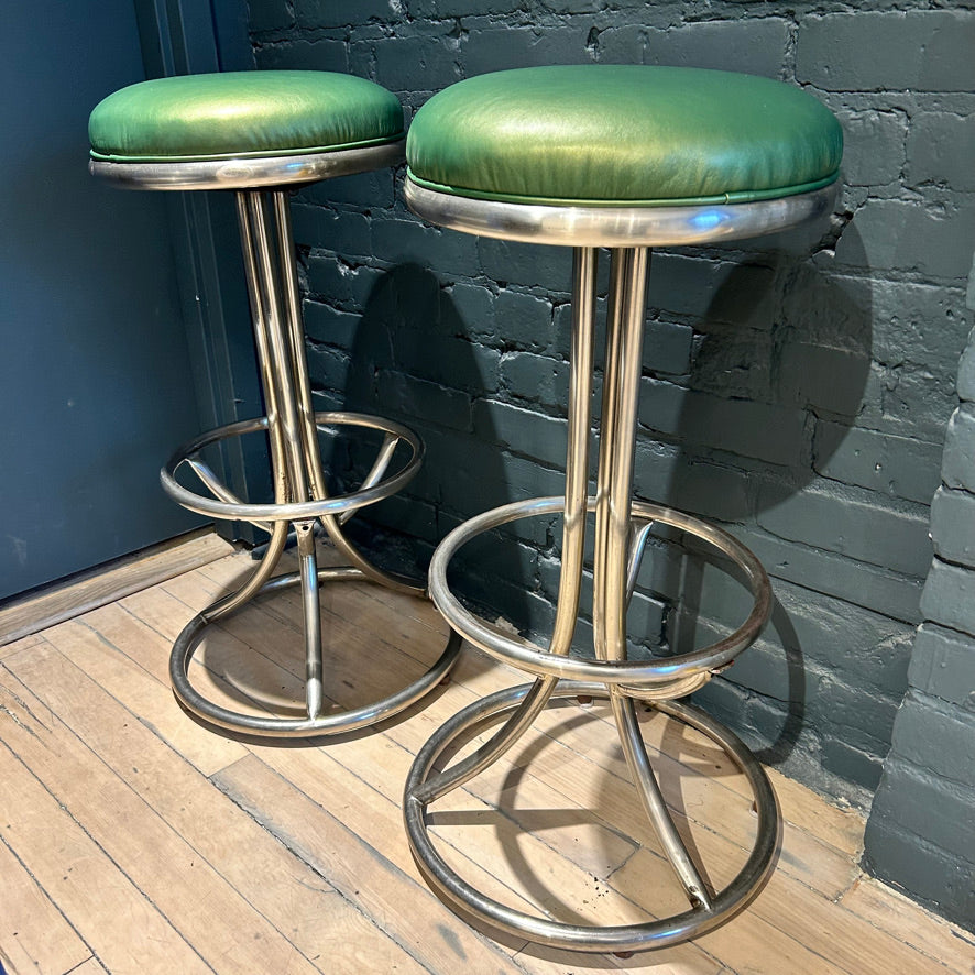 Paire de Tabourets "Art Deco" 1930s